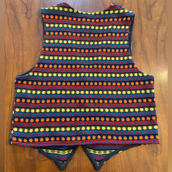 Vintage David Wayne Button Vest Y2K Size Medium - Picture 11 of 11